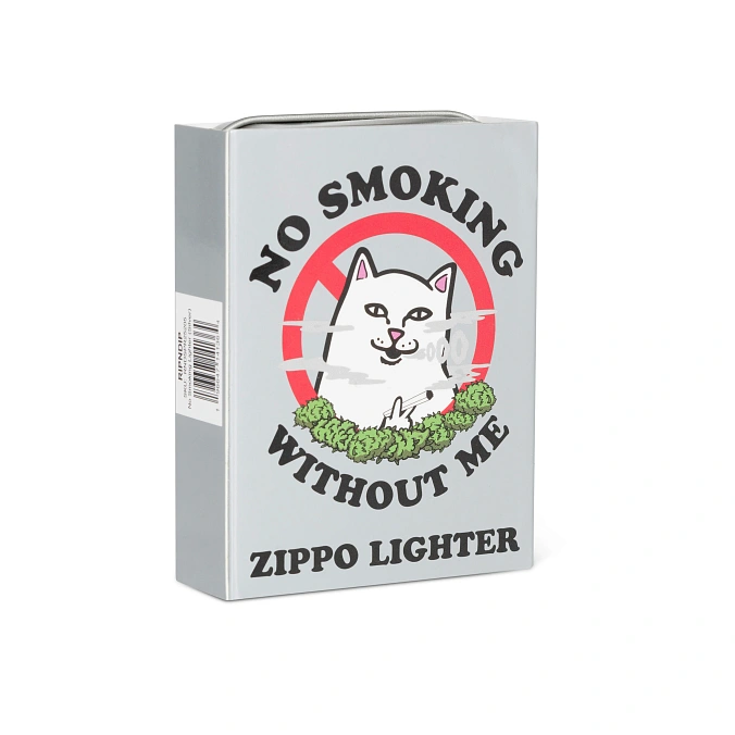 Зажигалка RIPNDIP No Smoking Lighter Silver